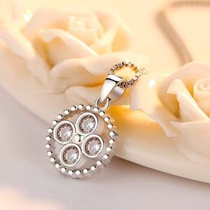 💫 Sterling Silver 925 Diamond Necklace